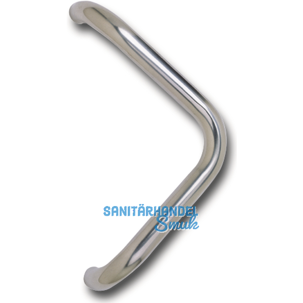 MARCHESI Stangengriff 4524 V - Form, 382mm, LA. 350mm, M8, Edst. matt