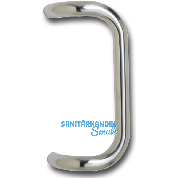 MARCHESI Stangengriff 4520 - gebogen, 382mm, LA. 350mm, M8, Edst. matt