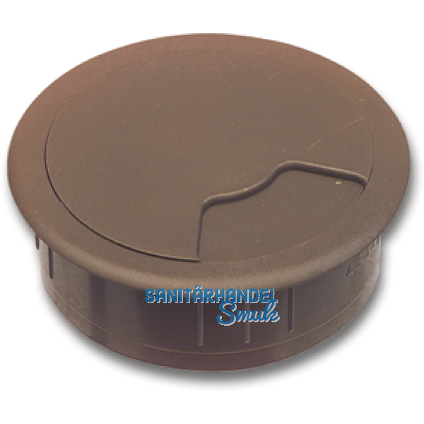 SECOTEC Kabeldurchgang rund 60 mm 3-teilig braun SB-1 BL5