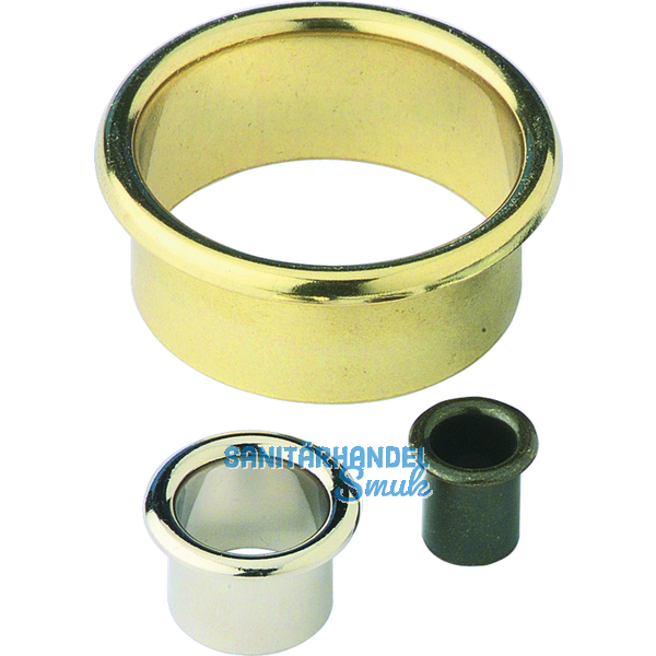 Kabeldurchgang rund, Einbau  12 mm, Messing poliert