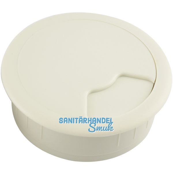 SECOTEC Kabeldurchgang rund 80 mm 3-teilig wei SB-1 BL12