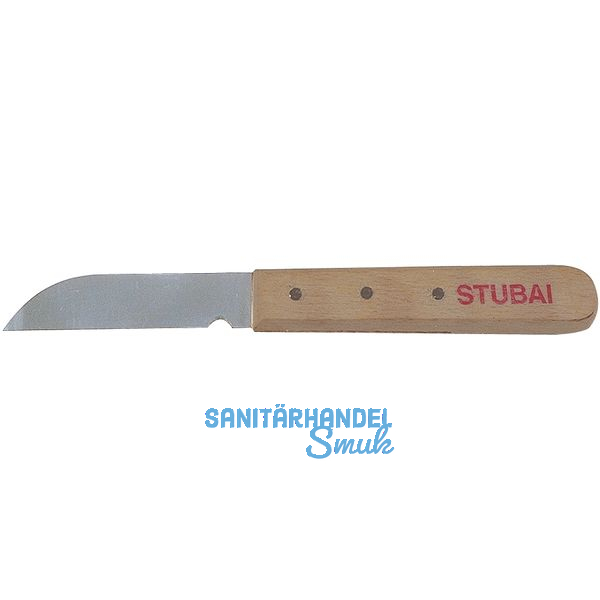STUBAI Kabelmesser mit feststehender Klinge und mit Kerbe