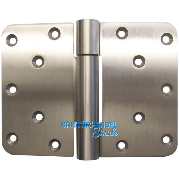 Aufschraubband B 3027 mit festem Stift, 120 x 160 mm, Edelstahl