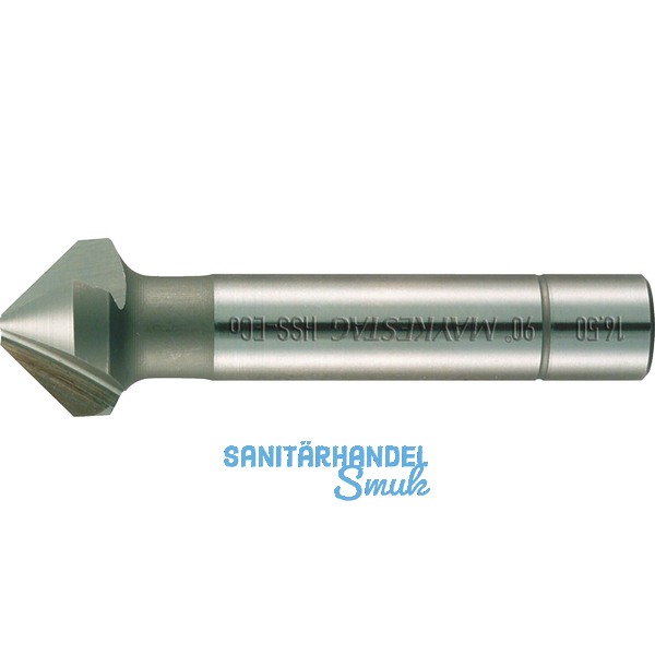 MAYKESTAG Kegelsenker DIN335C Z=3 90 Grad HSS-Eco 12.4 mm Zylinderschaft 8 mm