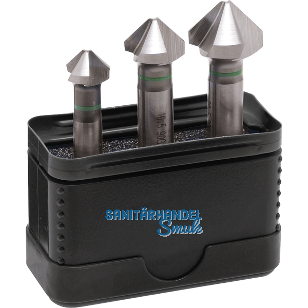 MAYKESTAG Kegelsenker-Satz HSS 90 Grad  12,4 / 16,5 / 20,5 mm 3-teilig