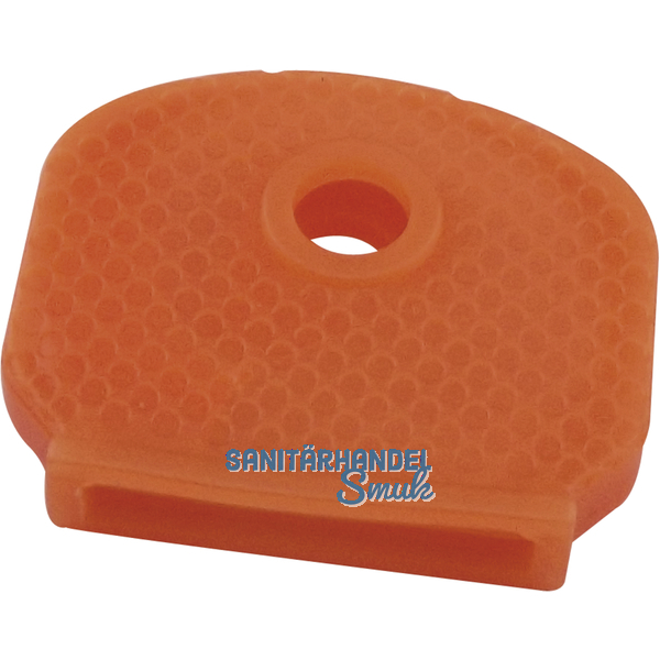Kennkappe fr Zylinderschlssel Kunststoff neonorange