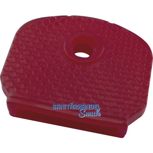 Kennkappe fr Zylinderschlssel Kunststoff rot