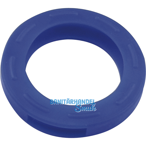 Kennring fr Zylinderschlssel mittel DM 25 mm, Kunststoff dunkelblau