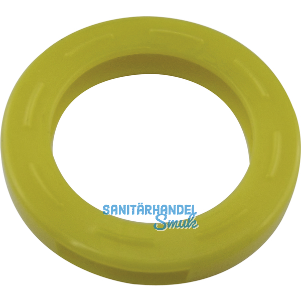 Kennring fr Zylinderschlssel mittel DM 25 mm, Kunststoff gelb