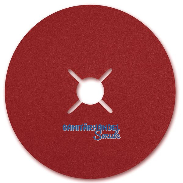 STARCKE Keramik-Fiberscheibe  125 x 22.2 mm Korn 24 fr Edelstahl