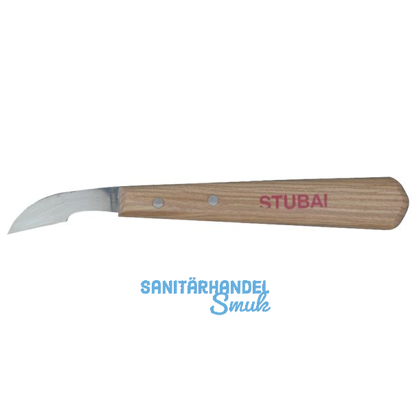 STUBAI Kerbschnitzmesser gebogen