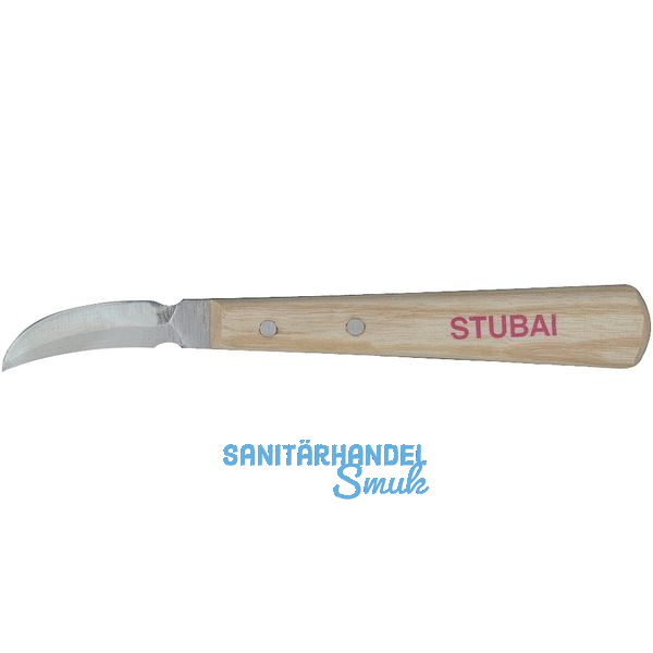 STUBAI Kerbschnitzmesser zweischneidig