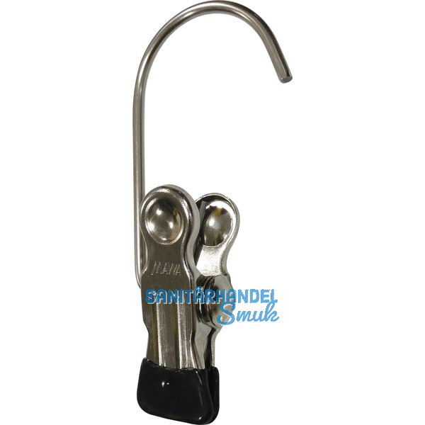 Klammernhalter, Stahl vernickelt