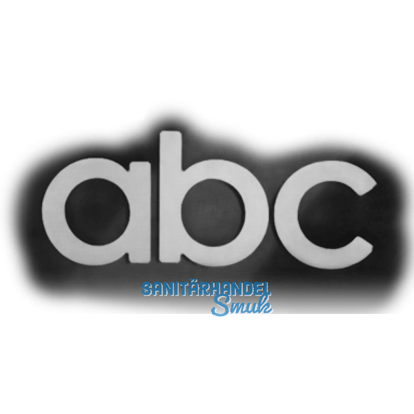 Kleinbuchstabe a, Hhe 60 mm, Edelstahl