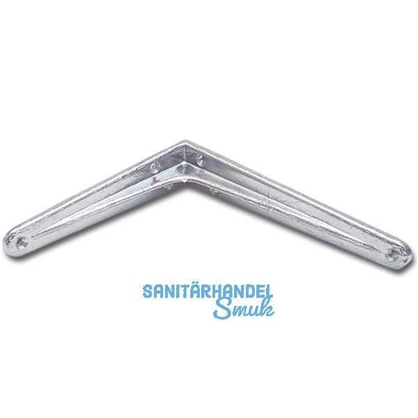 Konsole Schwerlast, Hhe 115 mm, Tiefe 140 mm, Tragkraft 65 kg, Aluminium natur