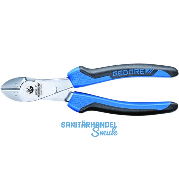 GEDORE Kraft-Seitenschneider DIN 5749 2K-Griff Lnge 180 mm