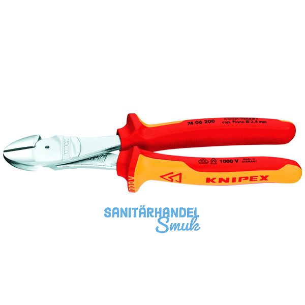 KNIPEX VDE-Kraft-Seitenschneider DIN 5749 Lnge 180 mm