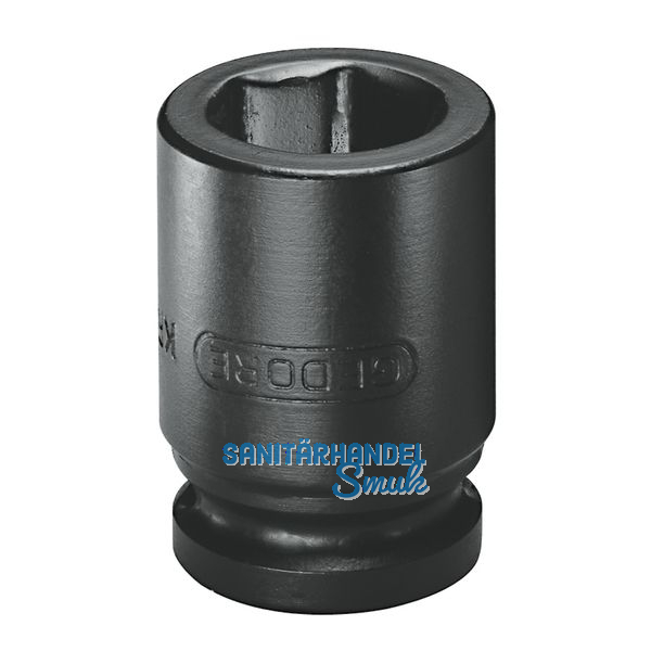 GEDORE Kraftsteckschlssel K 19 DIN3129 1/2\"vierkant 30 mm sechskant