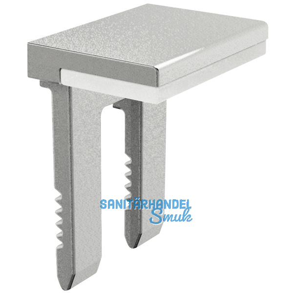 Oberteil zu Glasbodentrger KUBIC mit Gummiauflage transparent