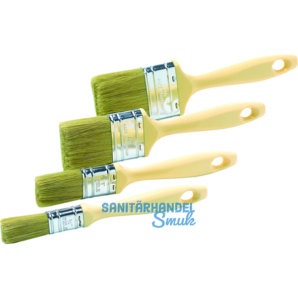 SCHULLER Lackierpinsel-Set mit Flachpinseln Breite 20, 30, 50, 60mm, 4-teilig