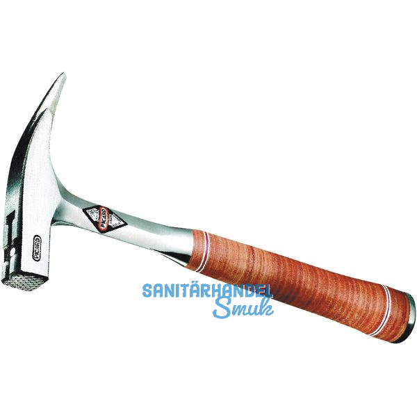 PICARD Lattenhammer geschmiedet 950 g mit Ledergriff, Nagelhalter