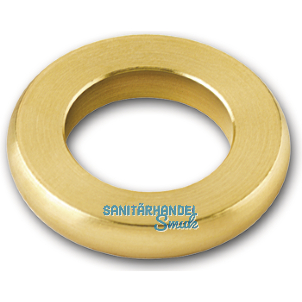 Laufring fr Konstruktionsbnder, f. Stift 14 mm, Auen  24 mm, Messing blank