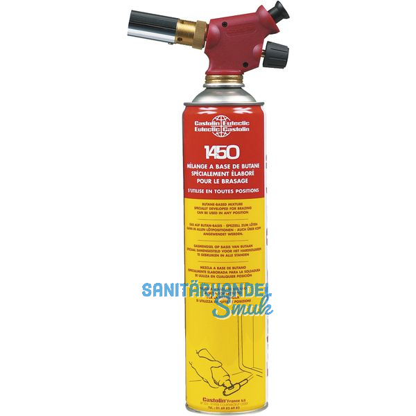 CASTOLIN Ltbrenner 1450 inklusive Gaskartusche 600 ml