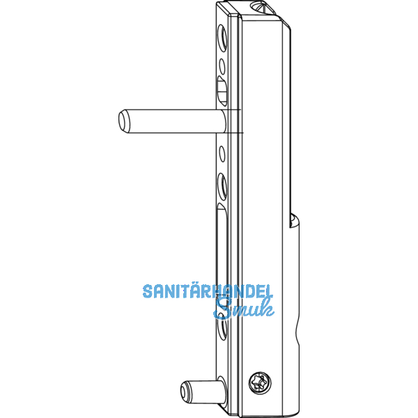MACO Ecklagerband PVC, mit 5 mm Tragezapfen L=23 mm, 120 kg, wei (206584)
