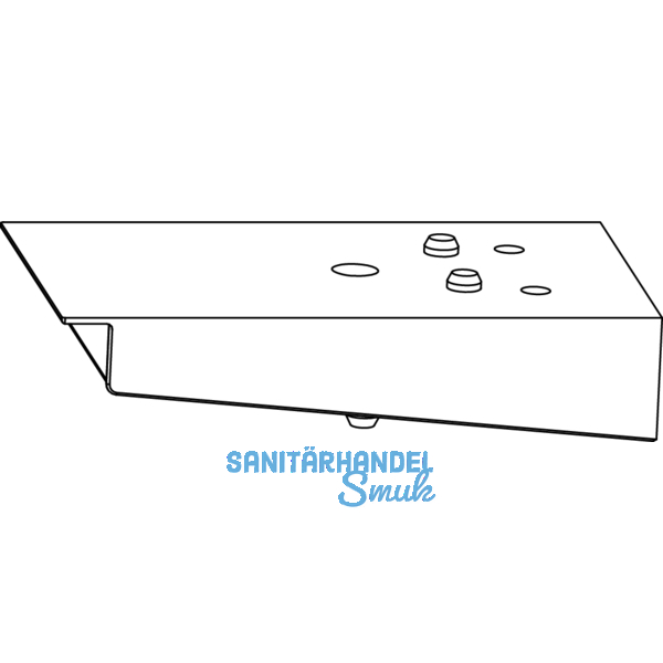 MACO Fiber-Therm Dichtungsplatte, Zwischenprofil 99 mm, silber (454860)