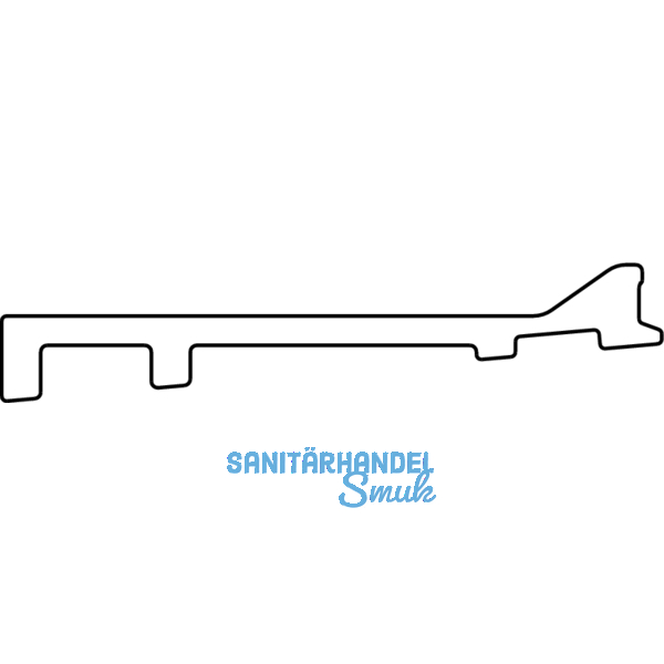 MACO Fiber-Therm Zwischenprofil 99, L=2000 mm, B=99 mm, silber (465578)