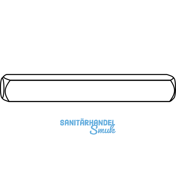 MACO HS Vierkantstift Griff innen/auen, TS68, VK 10x138 mm, Stahl (30016)