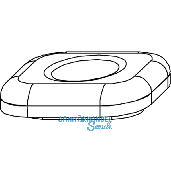 MACO Hubbegrenzung 90, aufschraubbar, Zinkdruckguss silber (357081)