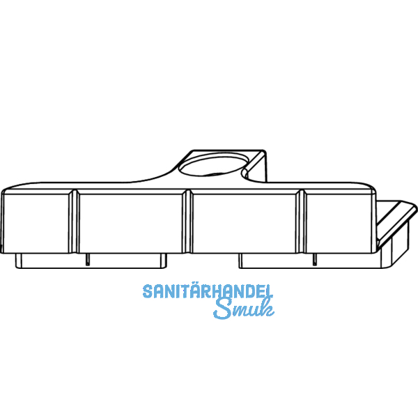 MACO Schlieteil, Falzluft 12 mm, Euronut 6/8/4, silber (34921)