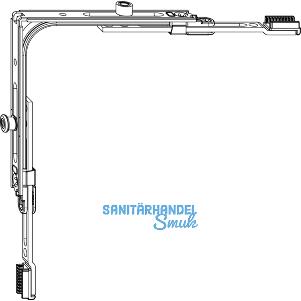 MACO-TRONIC MM Eckumlenkung, mit 1 i.S.-Zapfen u. 1 Kontaktgeber (206190)
