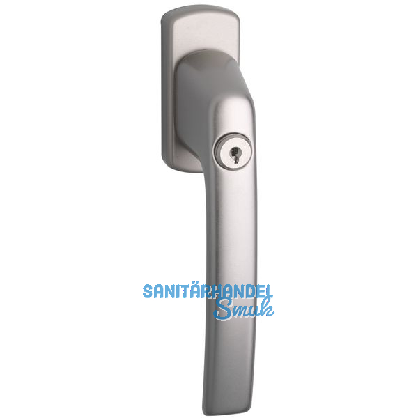 MACO Fenstergriff HARMONY - mit Sperrzylinder, VK 7x35, titan elox.