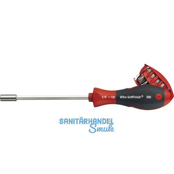 WIHA Bit-Magazinhalter 1/4\"Sechskant TX/PZ/PH/Schlitz 8-teilig