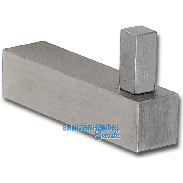 Mantelhaken Tenam Hhe 33 mm, Tiefe 65 mm, Edelstahl gebrstet