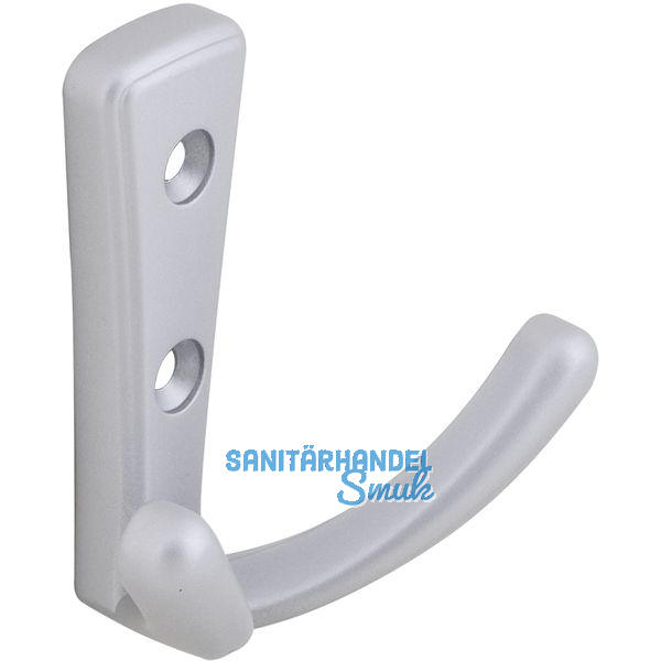 Mantelhaken Deneb Breite 76 mm, Hhe 71 mm, ZN alufarbig