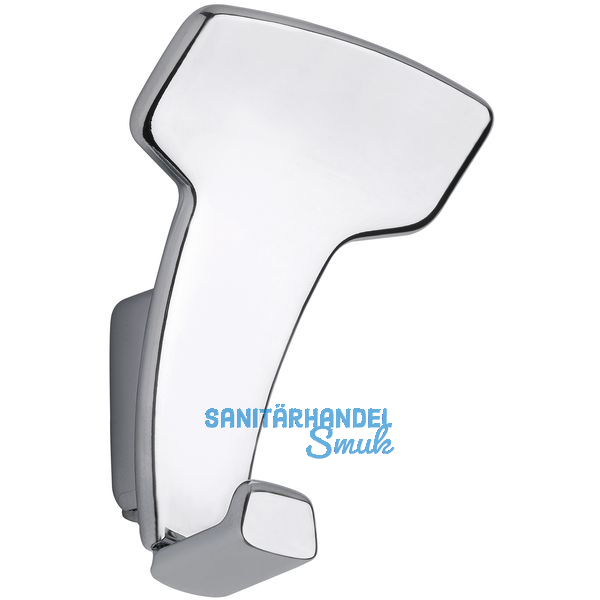 Mantelhaken Epsilon Breite 27 mm, Hhe 37 mm, ZN verchromt poliert