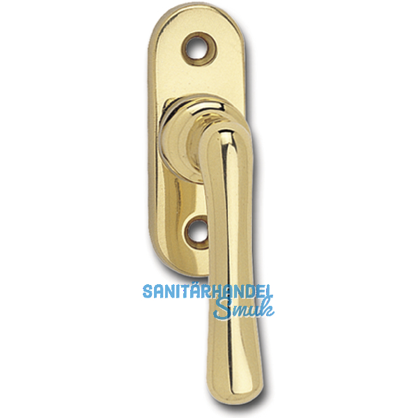 MARCHESI Fenstergriff ELEGANT - sichtbar geschraubt, 7x35, Messing verchromt