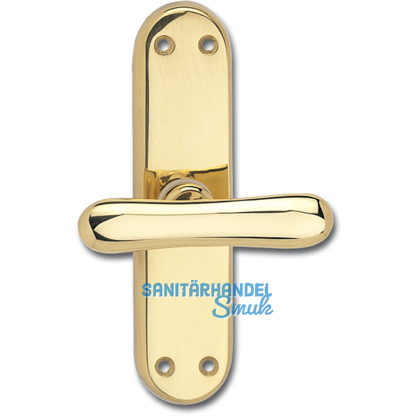 MARCHESI Fenstergriff ELEGANT - sichtbar geschraubt, Messing verchromt