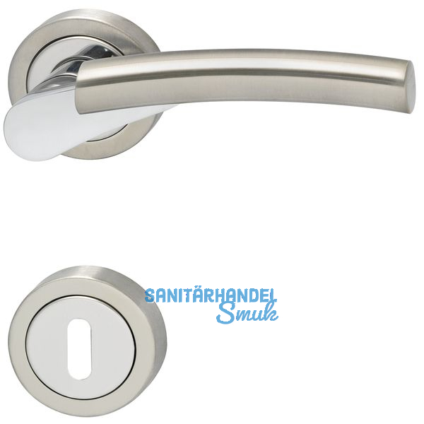 MARCHESI Drckergt. MIND- auf Ros. BB, TS37-42, Zamak verchromt/vernickelt matt