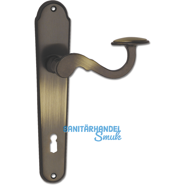 MARCHESI Drckergt. POSTHORN - auf LS BB90, TS38 - 45, Mess. patiniert