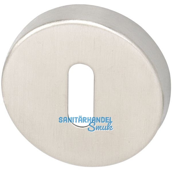 MARCHESI Schlsselrosette BB,  50 mm, Hhe 7 mm, Edelstahl matt