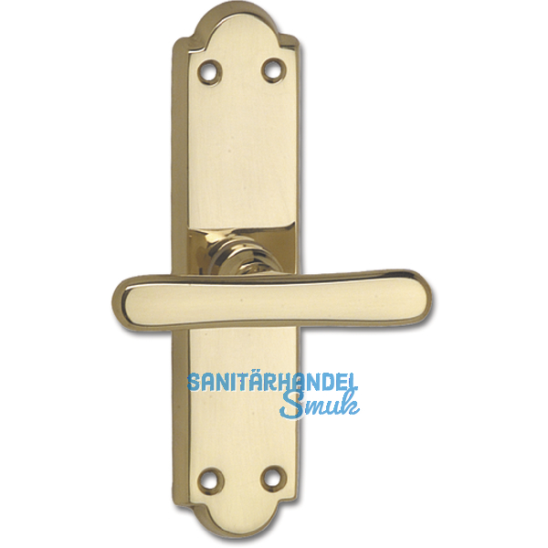 MARCHESI Fenstergriff ALT-WIEN - sichtbar geschraubt, Messing poliert