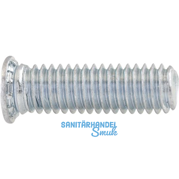 MARKTECH Einpressgewindebolzen M4x12 mm verzinkt