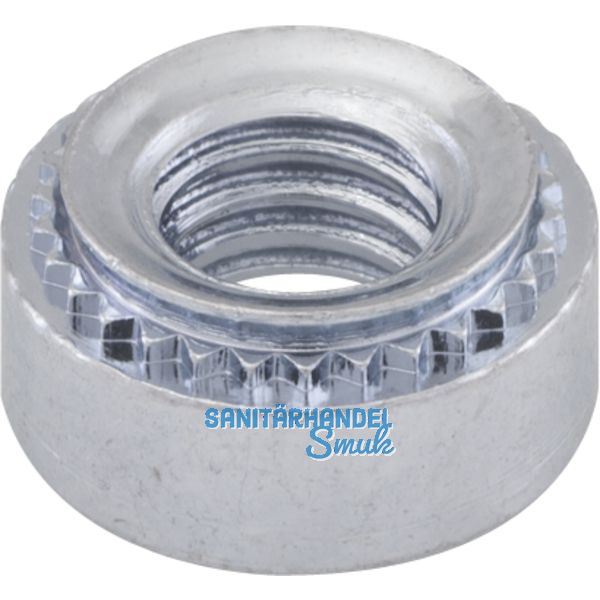 MARKTECH Einpressmutter M 4-2 Stahl verzinkt