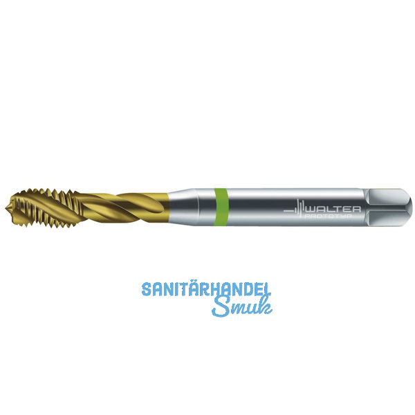 WALTER PARADUR Uni Maschinen-Gewindebohrer HSS-E TIN DIN 371 verst.Schaft re M3