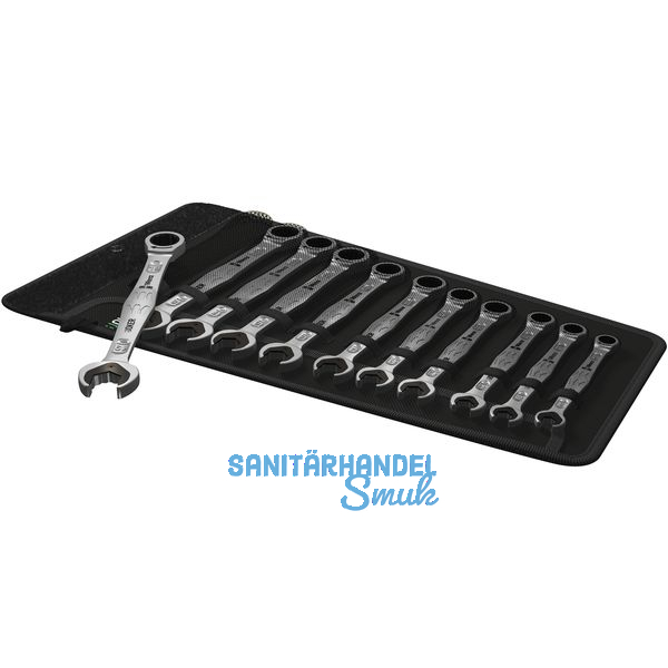 WERA Maulschlssel-Satz JOKER mit Ringratsche 11-teilig