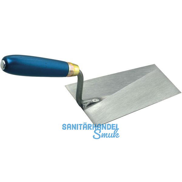 KAUFMANN Maurerkelle aus Normstahl mit 180 mm konisch geschliffenem Blatt
